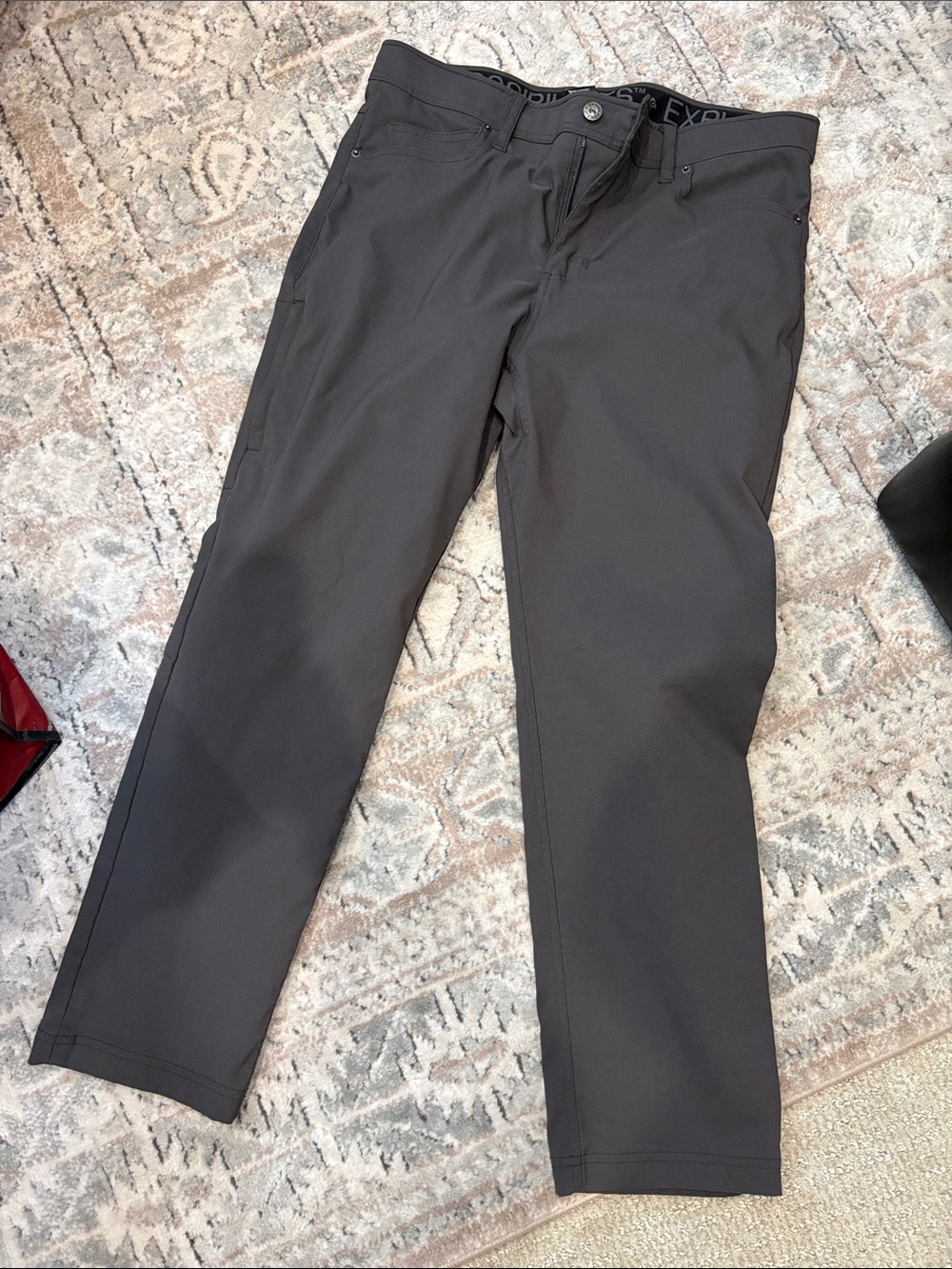 Gerry Weber Men's Charcoal Stretch Pants